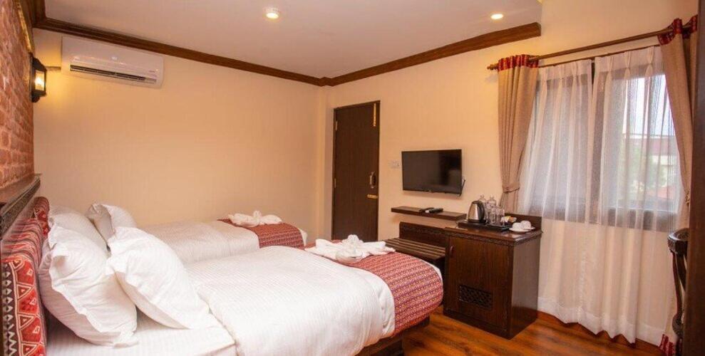 Pashupati Boutique Hotel & Spa Catmandu Exterior foto